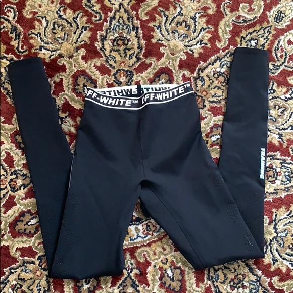 Off-White c/o Virgil Abloh Diag Simple Leggings - Picture 5 of 8